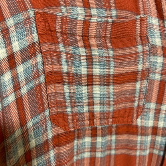 LIKE NEW! Women's Upcycled Gypsy Custom Flannel w/Ruffle - MEDIUM - Picture 12 of 12